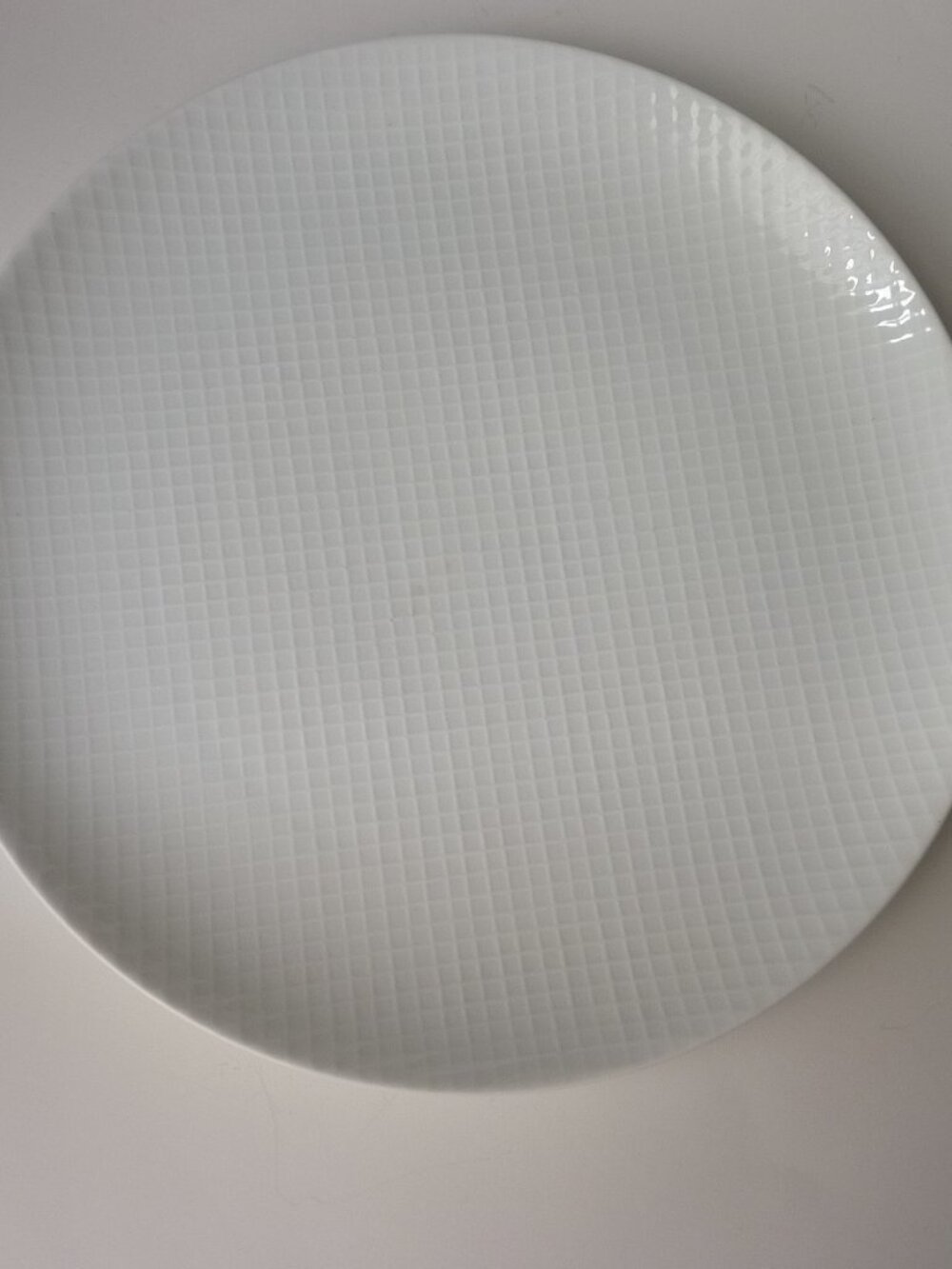 Swid Powell Calvin Klein Grid dinner plate
